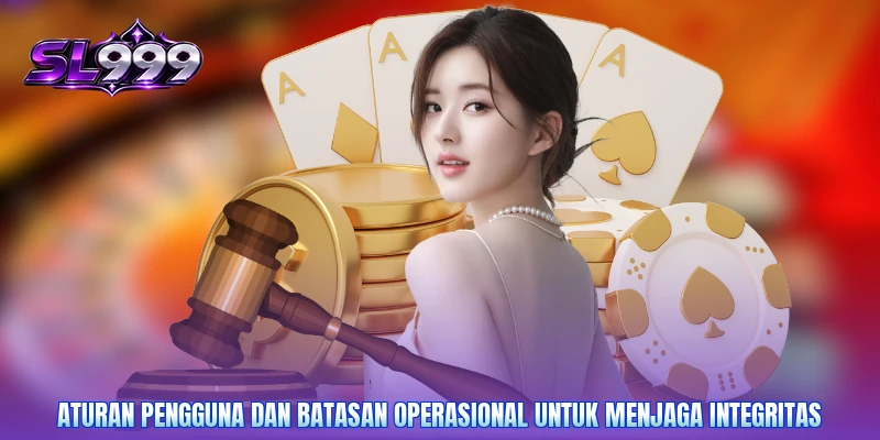 Aturan pengguna dan batasan operasional untuk menjaga integritas