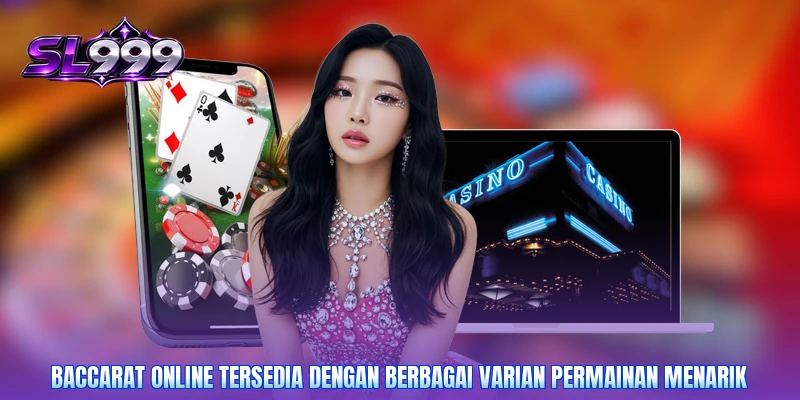 Baccarat online tersedia dengan berbagai varian permainan menarik