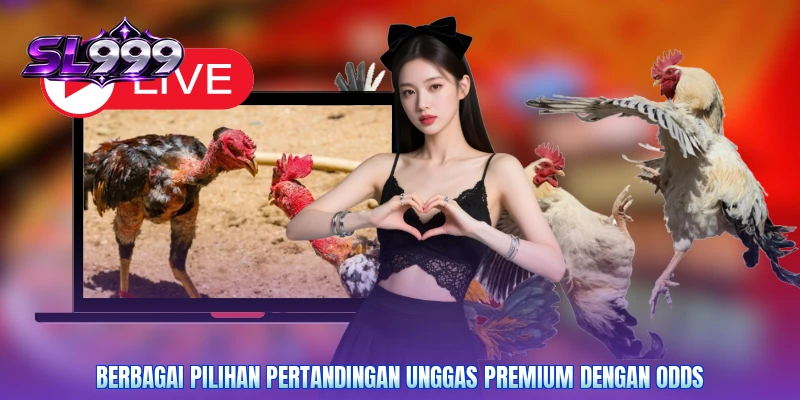 Berbagai pilihan pertandingan unggas premium dengan odds