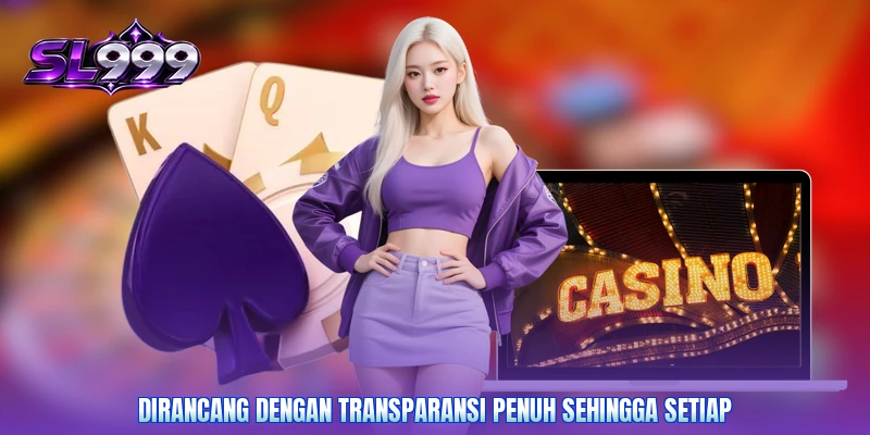 Dirancang dengan transparansi penuh sehingga setiap