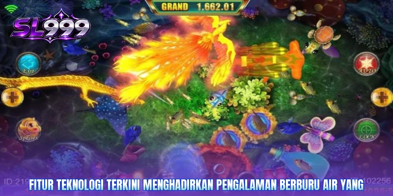 Fitur teknologi terkini menghadirkan pengalaman berburu air yang