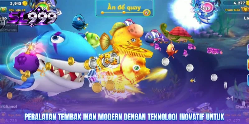 Peralatan tembak ikan modern dengan teknologi inovatif untuk