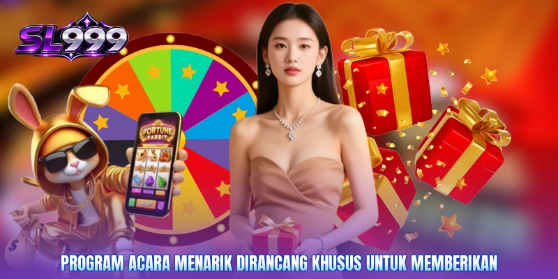 Program acara menarik dirancang khusus untuk memberikan